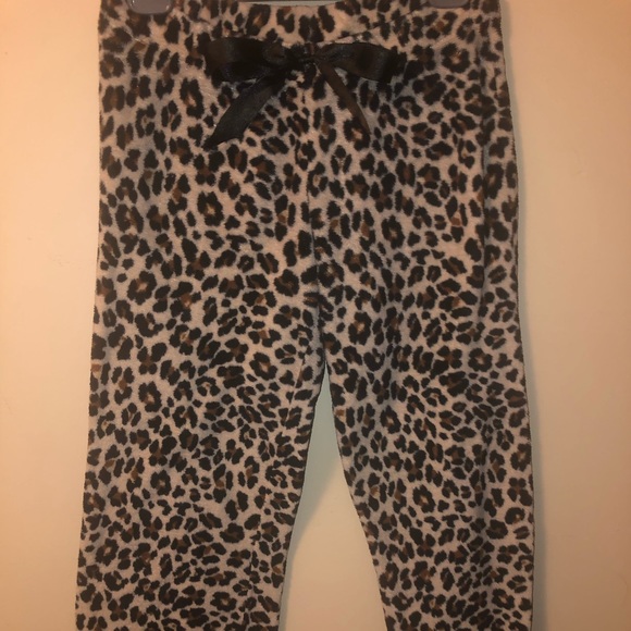 Leopard Print Pajama Pants - Picture 1 of 3
